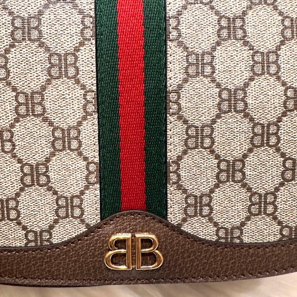 NEW Gucci x Balenciaga The Hacker Project Medium Shoulder Bag - Picture 6 of 13